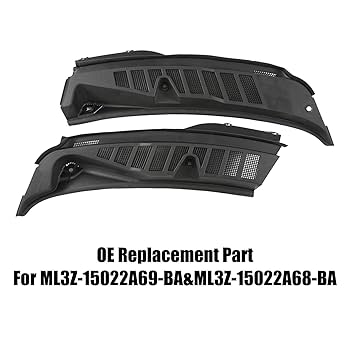 ANSWER 【 WINTER WAX 】2024 Amazon.com: PFRREOR 2PCS Windshield Wiper Cowl for Ford F150